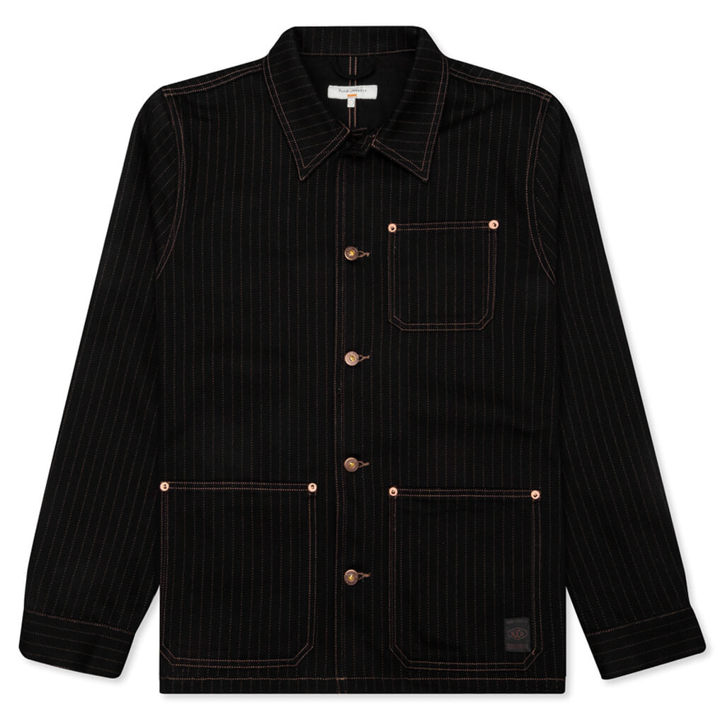 Barney Hickory Jacket - Indigo