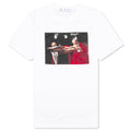 Caravaggio S/S Slim Tee - White/Red