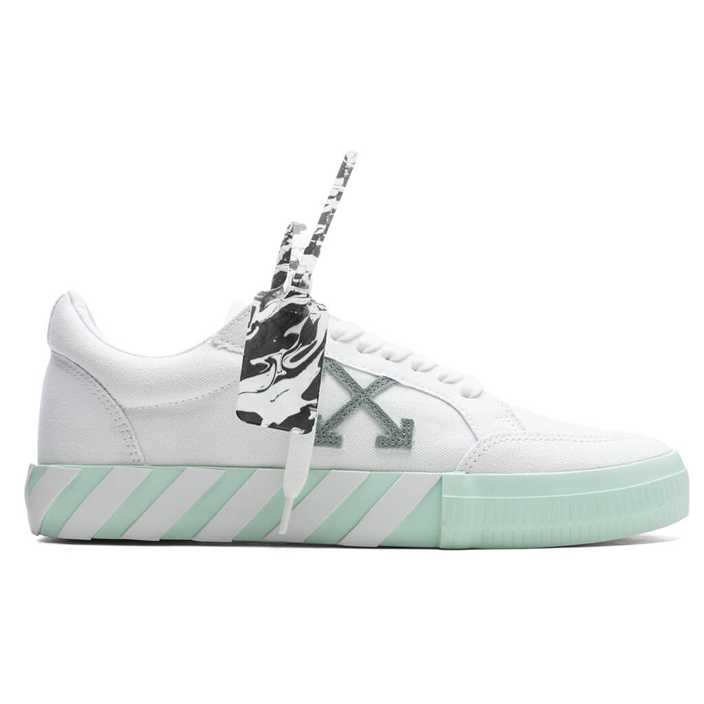 Low Vulcanized Eco Canvas - White/Mint
