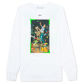 Pascal Print L/S Tee - White/Green
