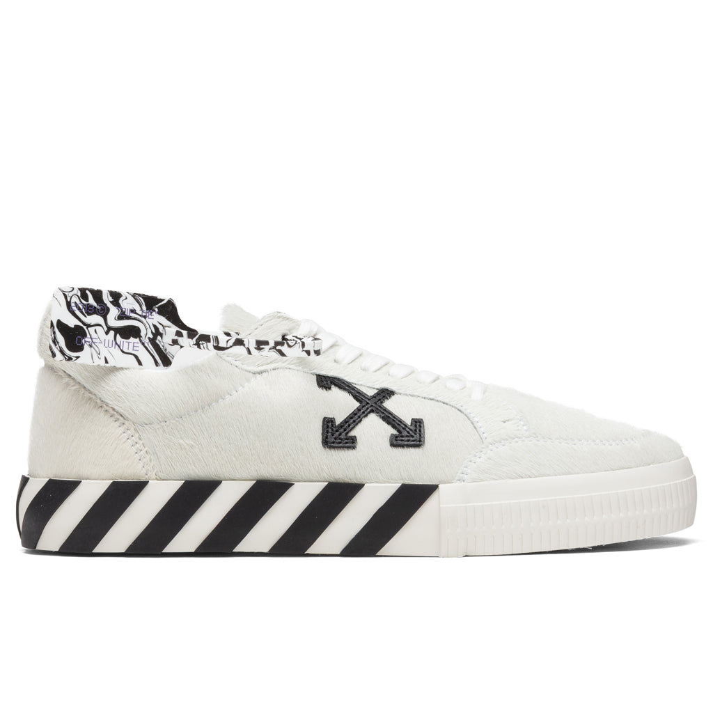 Pony Low Vulcanized Leather - White/Black