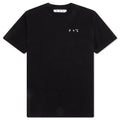 Flag S/S Slim Tee - Black/White