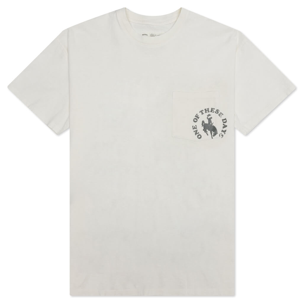 Cowboy Hippies Pocket Tee - Bone