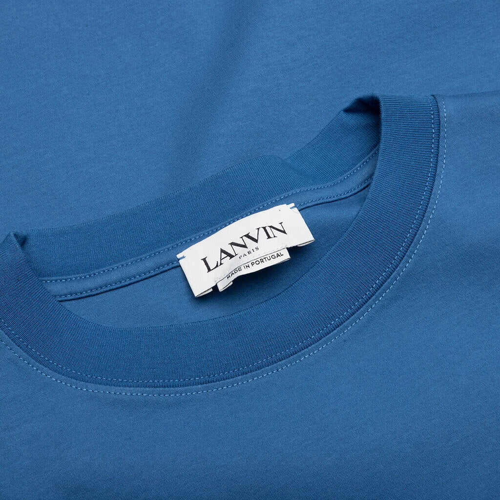Oversized Paris Tee - Neptune Blue