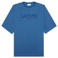 Oversized Paris Tee - Neptune Blue