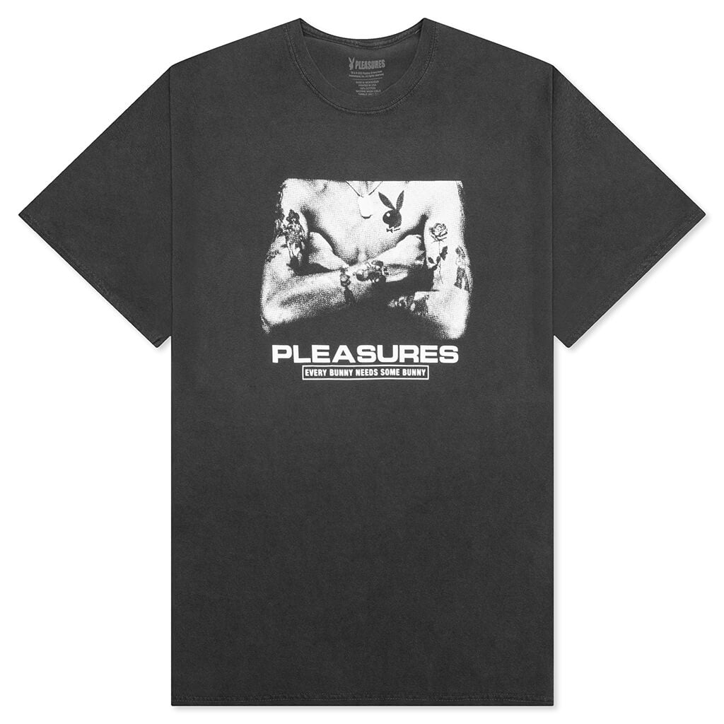 Playboy Tough Washed T-Shirt - Black