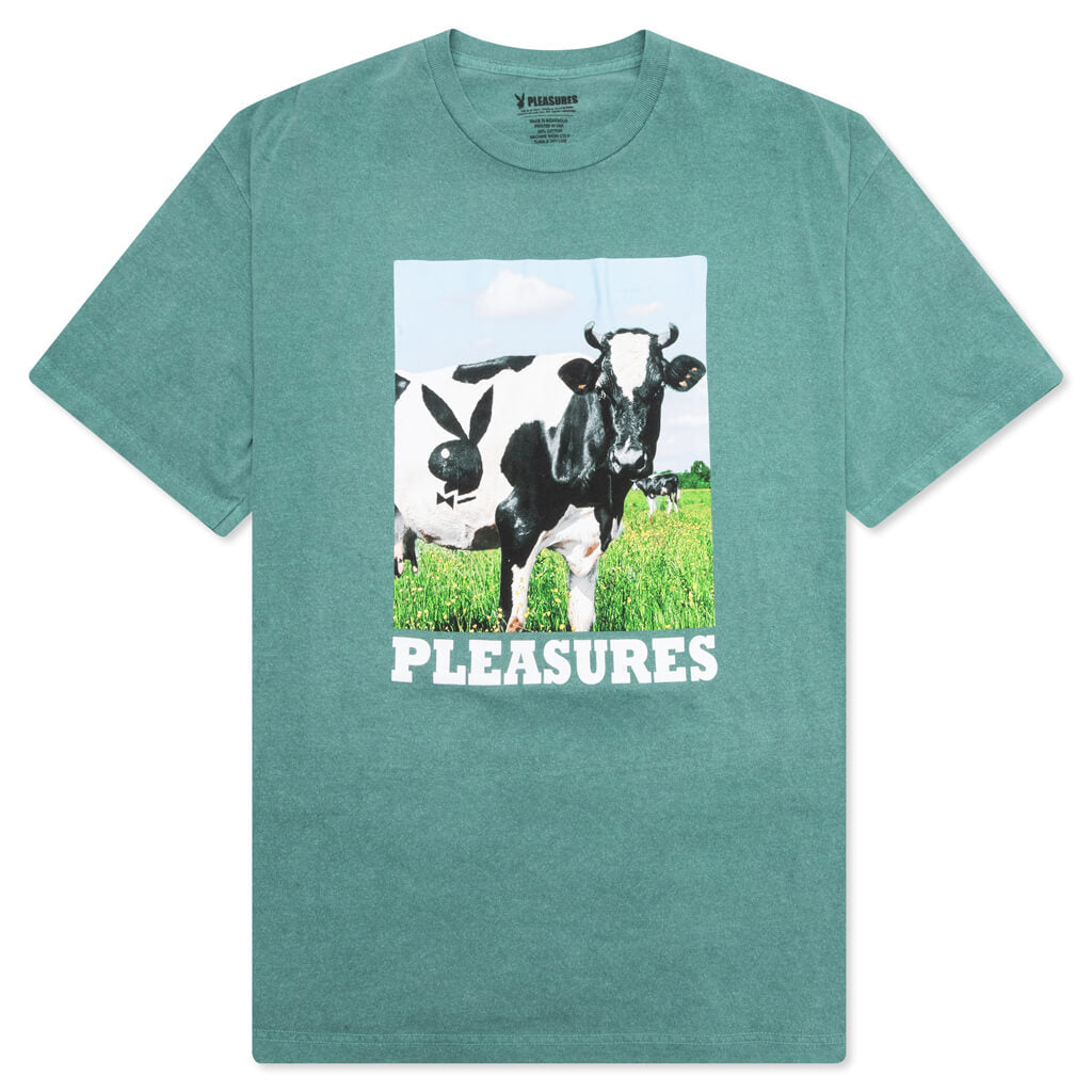 Playboy Moo T-Shirt - Forest Green