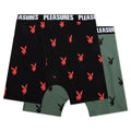 Playboy PB Boxer Briefs (2 Pack) - Black/Olive