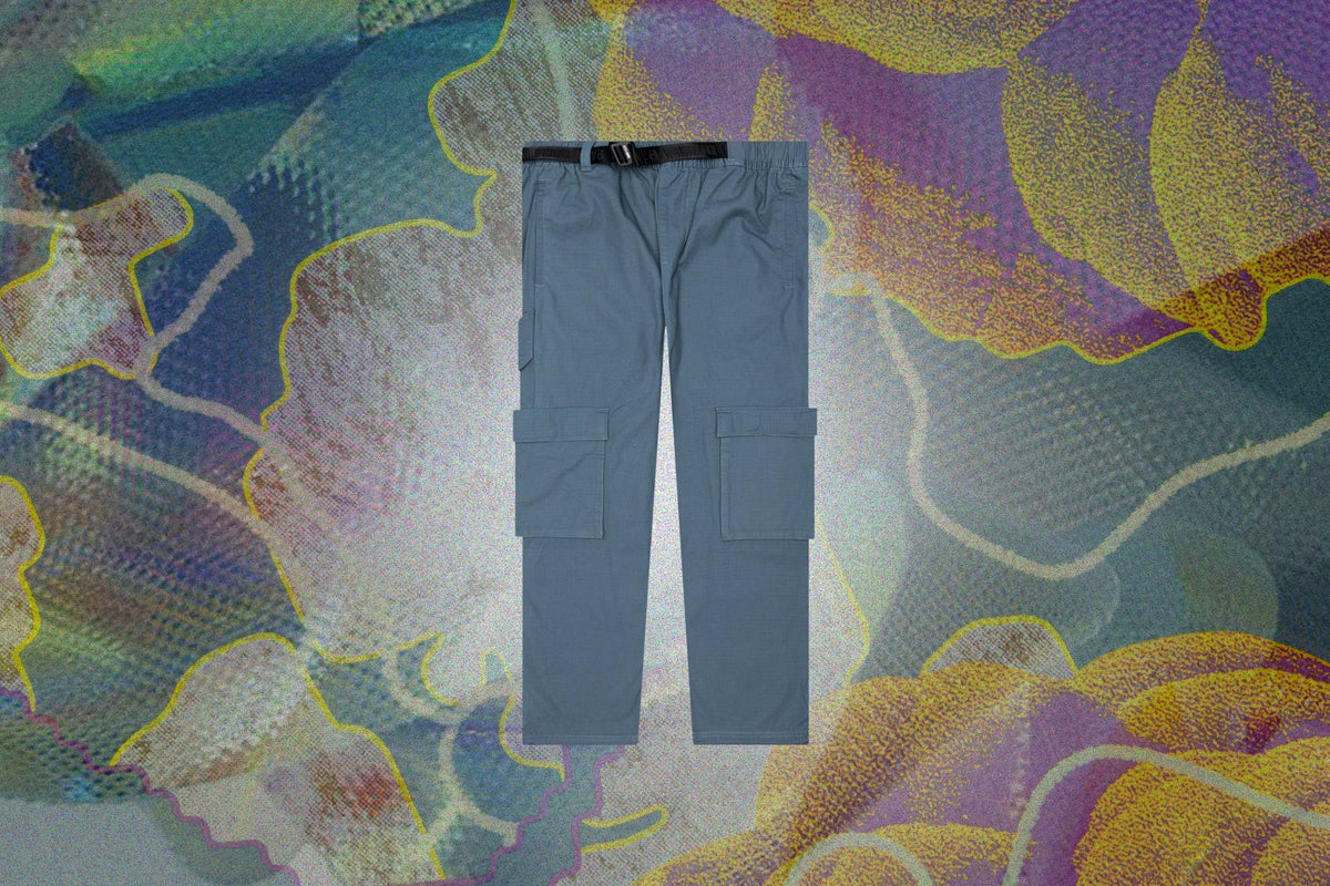Perks and Mini Baggy Cargo Pants - Grey