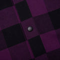 Classic Logo Overshirt - Violet/White