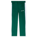 Kids Track Pant - Forest Green/White