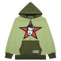 Party Animal Zip Hoodie - Green