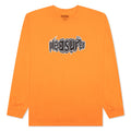 Strain Logo L/S T-Shirt - Orange