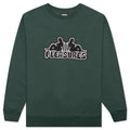 Thicc Applique Premium Crewneck - Alpine Green