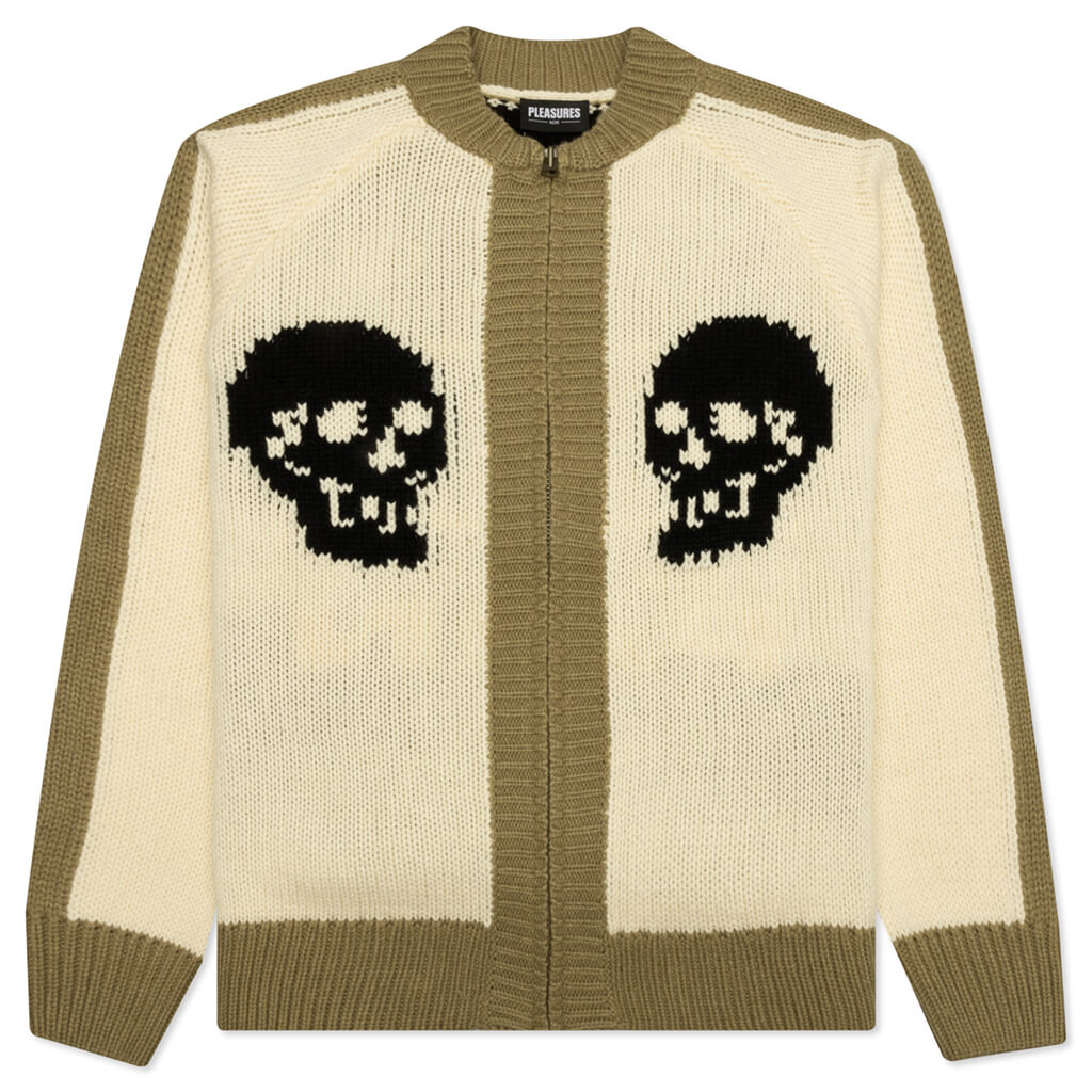 Wisdom Zip Cardigan - Tan