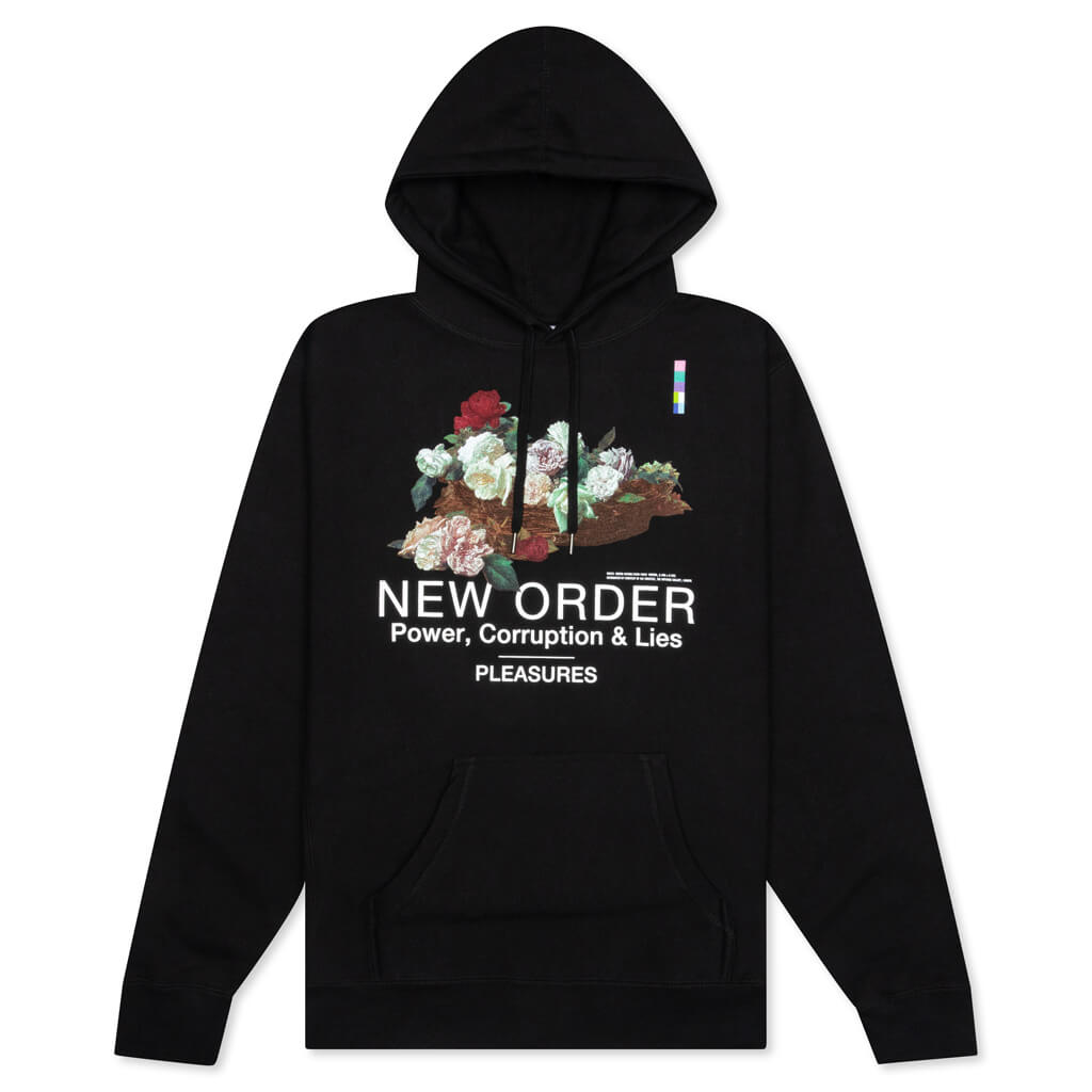 New Order Power Premium Hoodie - Black