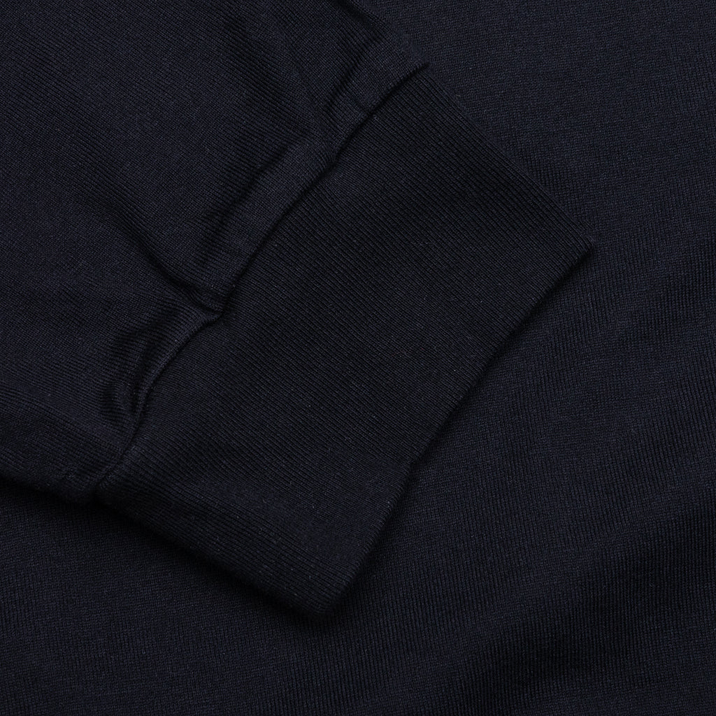 Pocket Logo L/S T-Shirt - Black