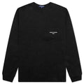 Pocket Logo L/S T-Shirt - Black