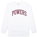 Arch L/S Tee - White