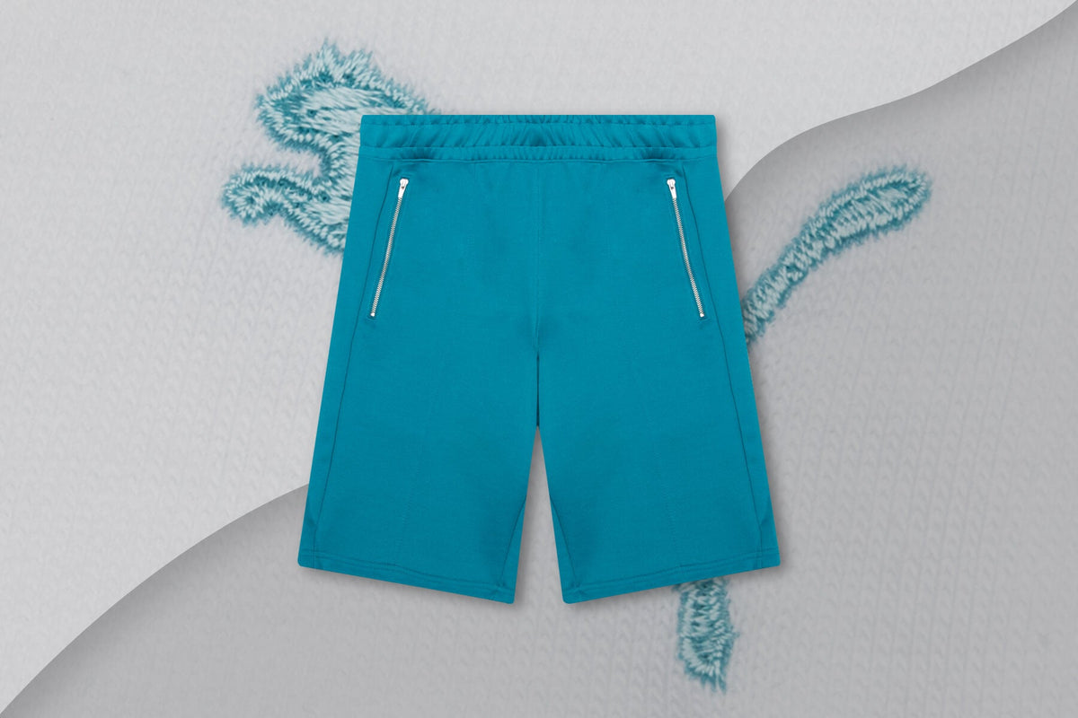 TMC Hustle Way Bermuda - Teal Blue