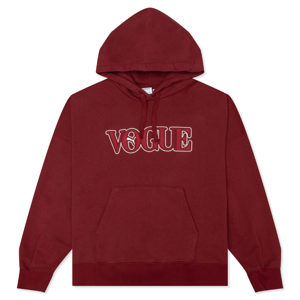 Vogue Oversized Hoodie Tr-Red