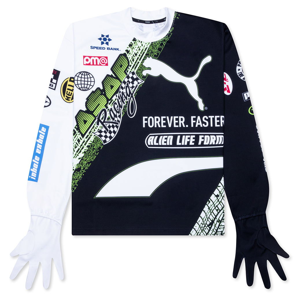 A$AP Rocky Tire L/S Glove - White