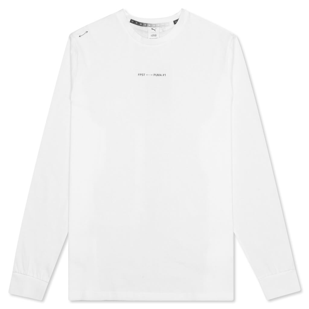 Felipe Pantone L/S Tee - White