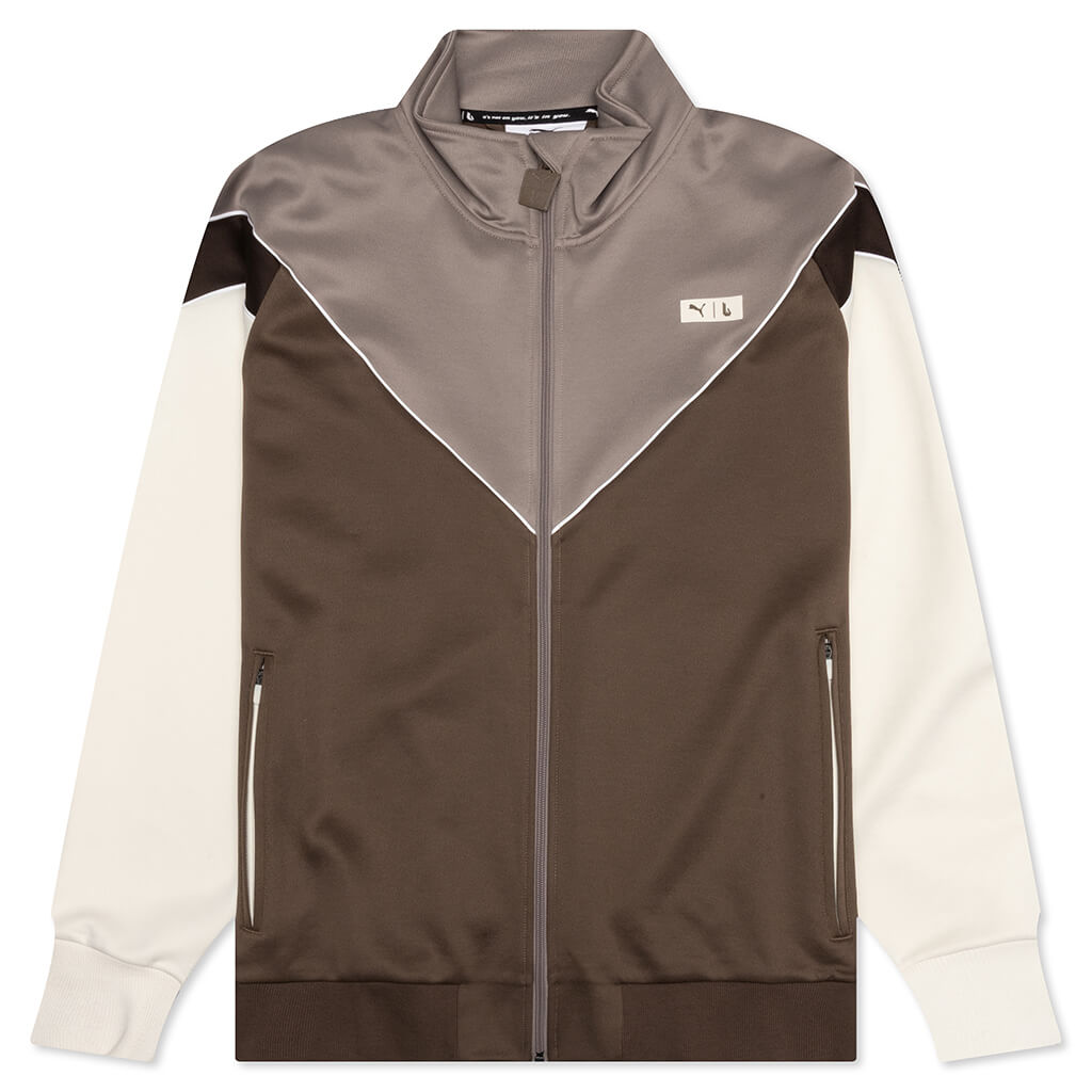Lauren London MCS Track Jacket - Teak/Demitasse