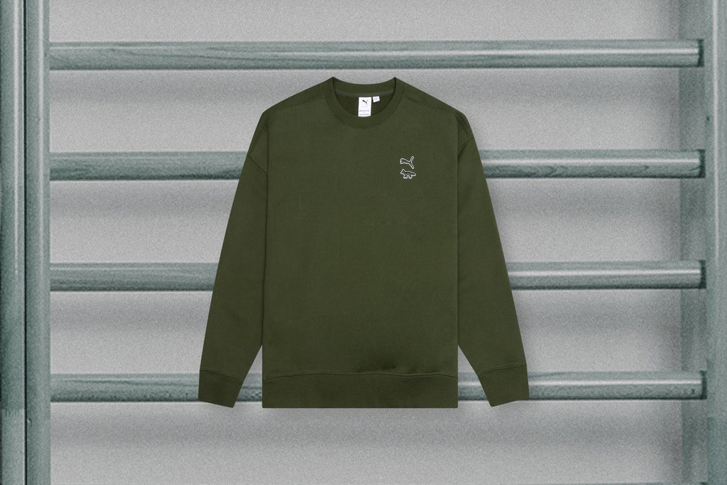 Maison Kitsune Crewneck - Green