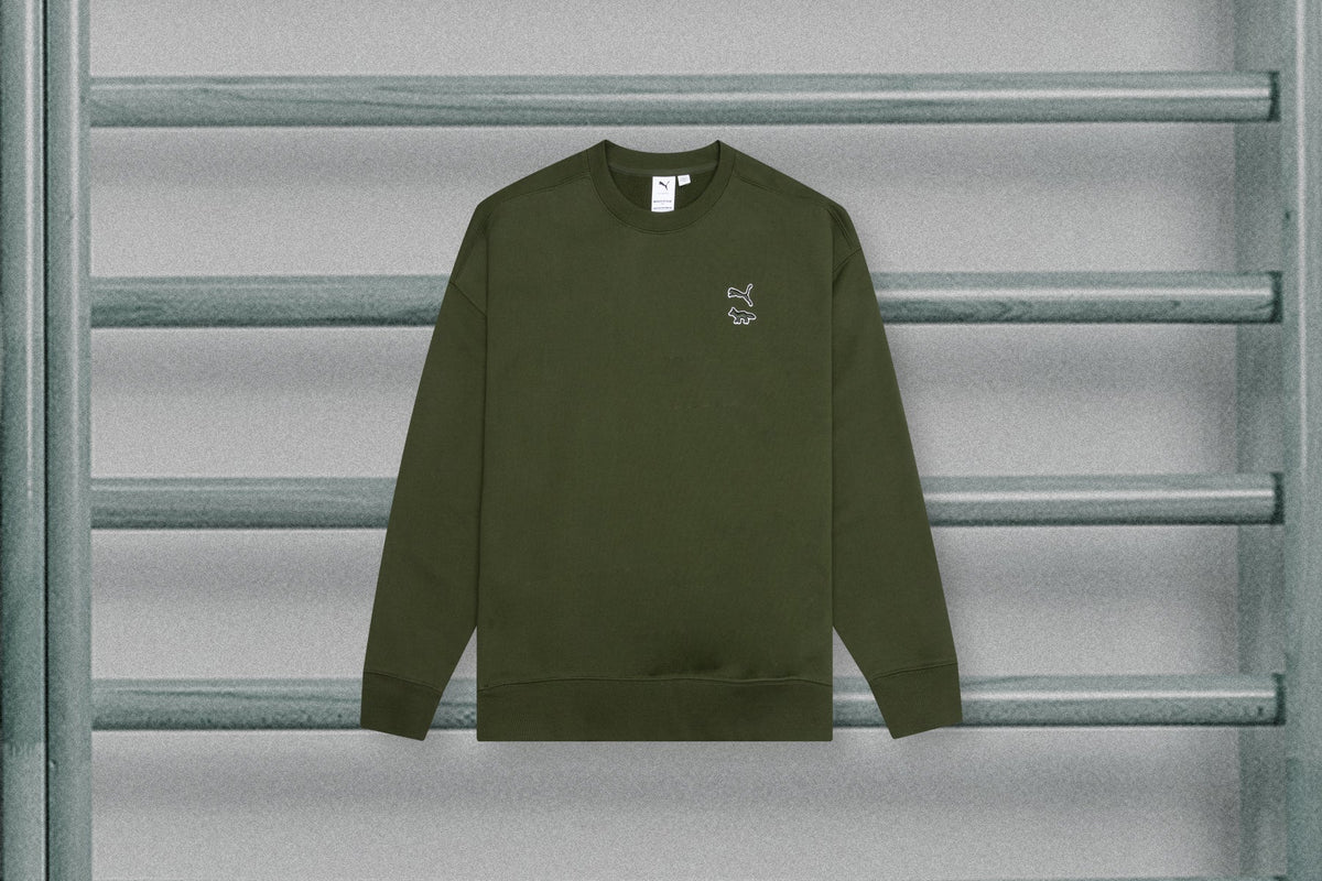 Maison Kitsune Crewneck - Green
