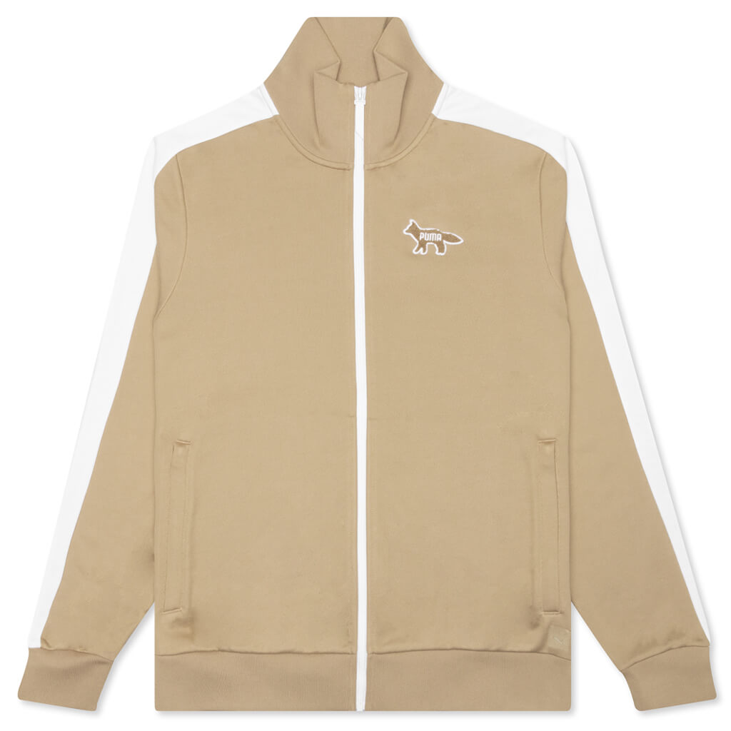 Maison Kitsune T7 Track Top - Khaki