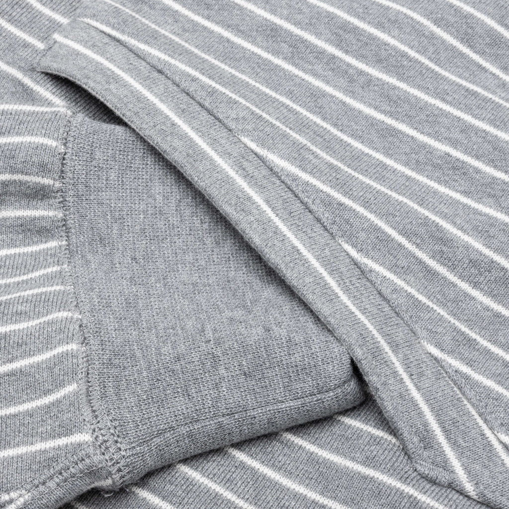 Nanamica Striped Hoodie - Grey