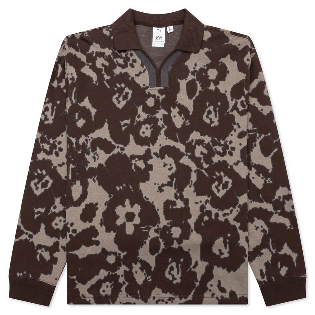 P.A.M. Rugby Shirt - Dark Chocolate