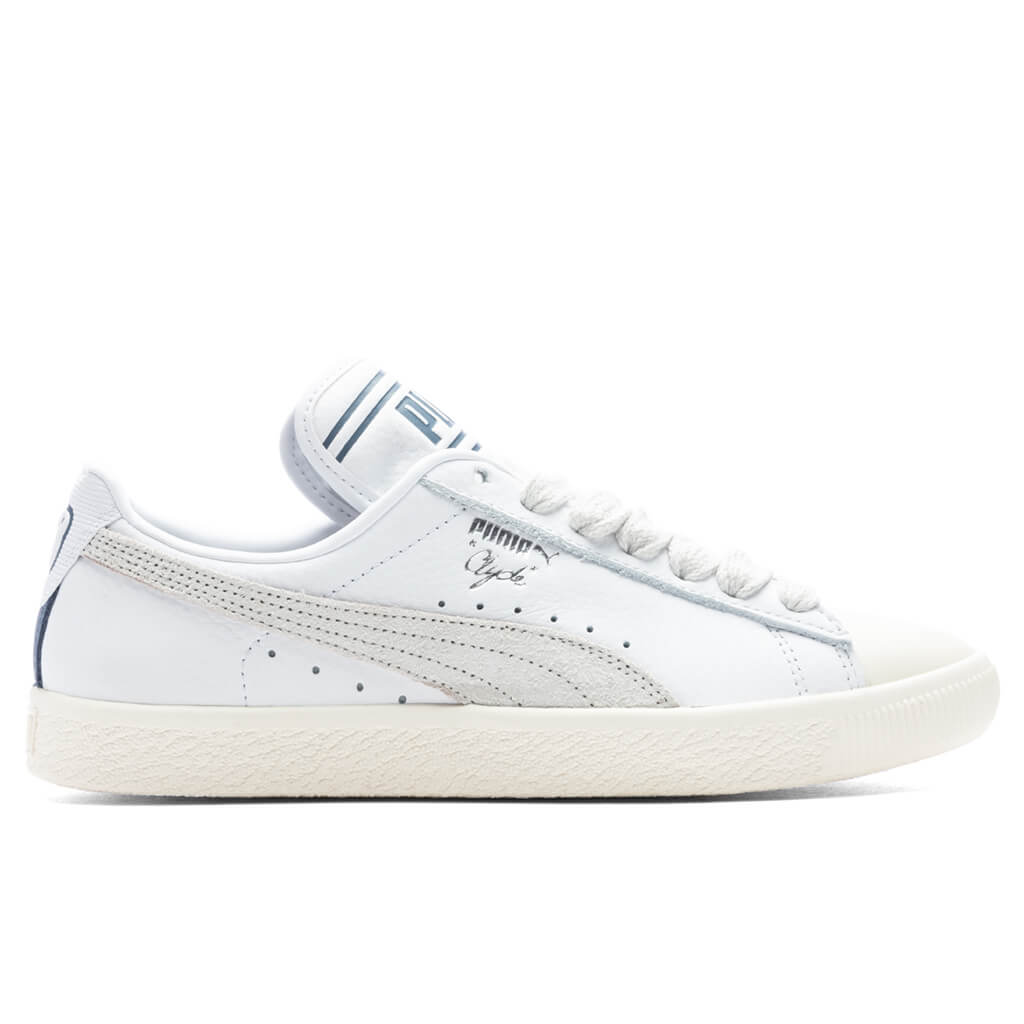 Puma x Rhuigi Clyde - Pristine/Sedate Gray/Puma White