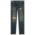 P002 - Distressed Dirty Indigo Blowout