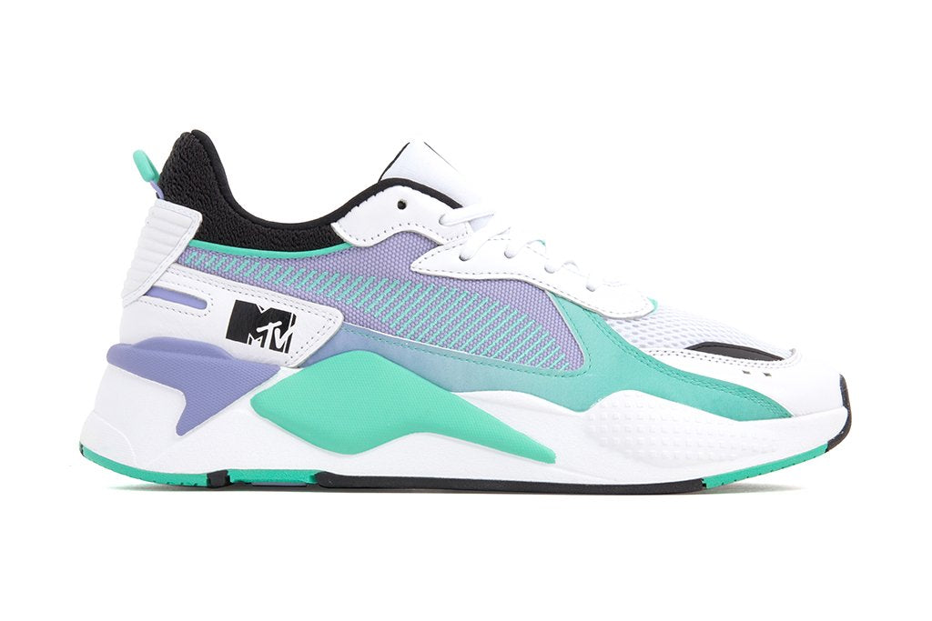 RS-X Tracks MTV Gradient Blaze - White/Sweet Lavender