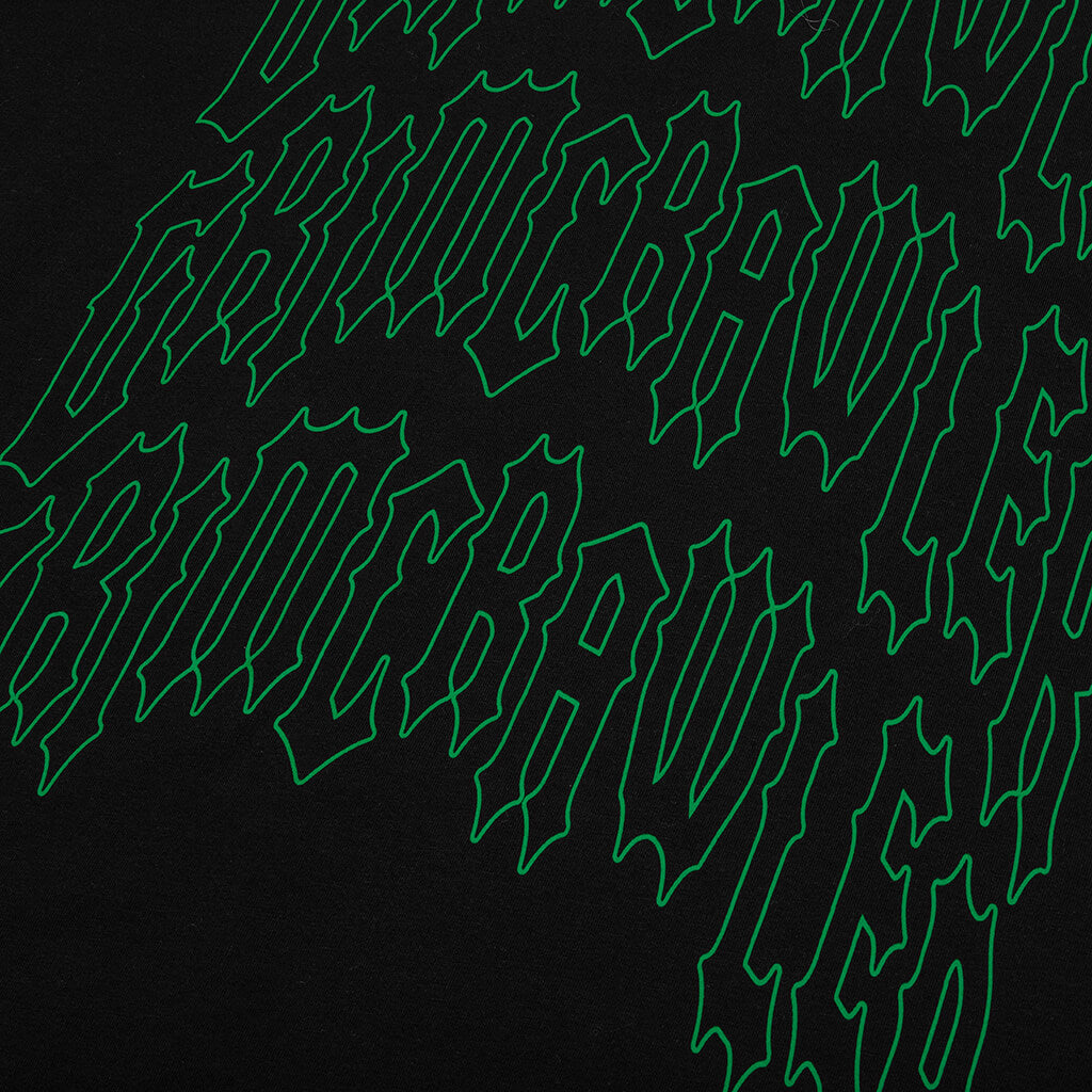 Oversized T-Shirt Grimcrawler - Black