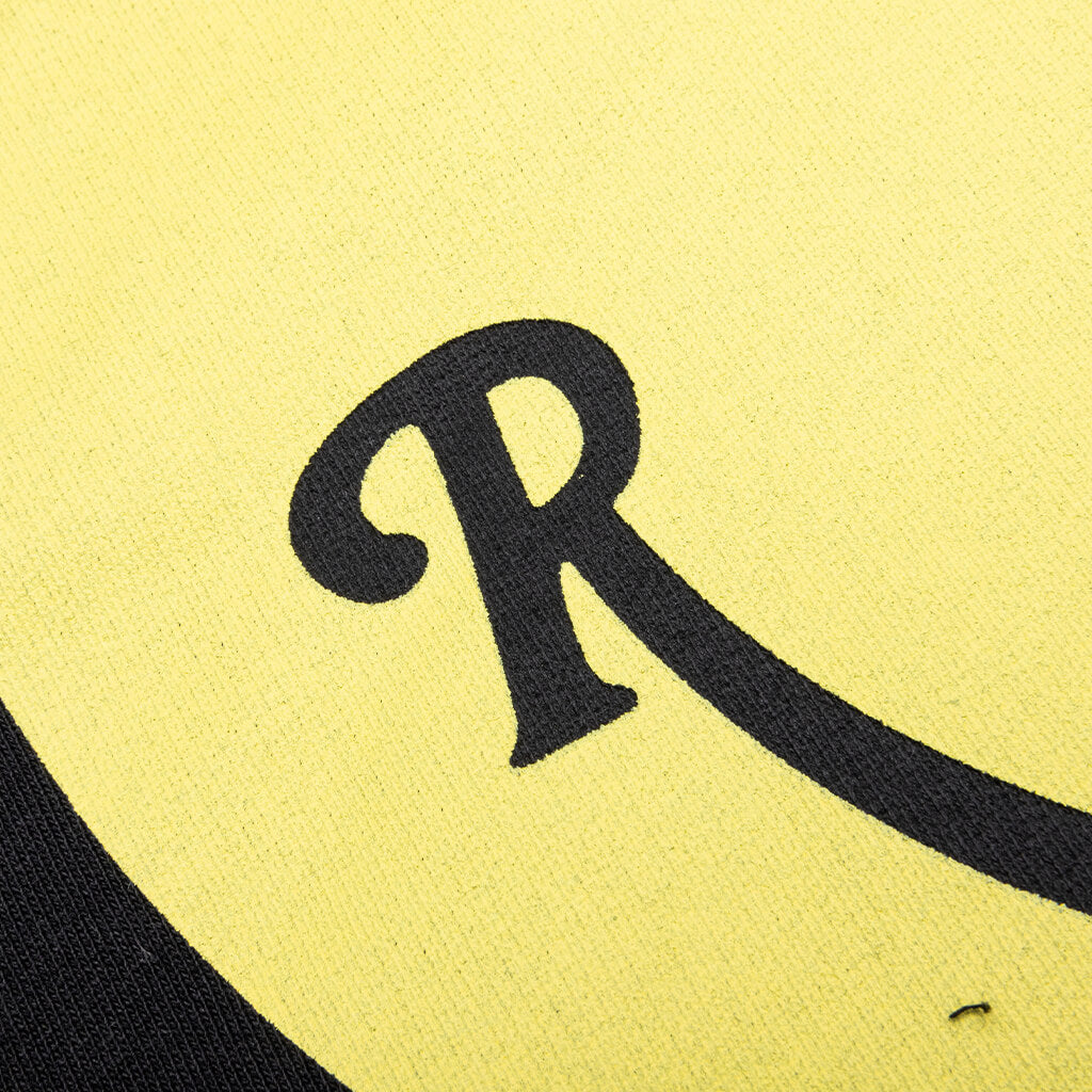 Smiley Smiley Print 50th Anniversary Hoodie - Black