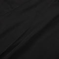 Wide Fit Mini Shorts with Double Pleats - Black