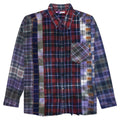 Rebuild 7 Cut Flannel Shirt - Multi/ Tie Dye