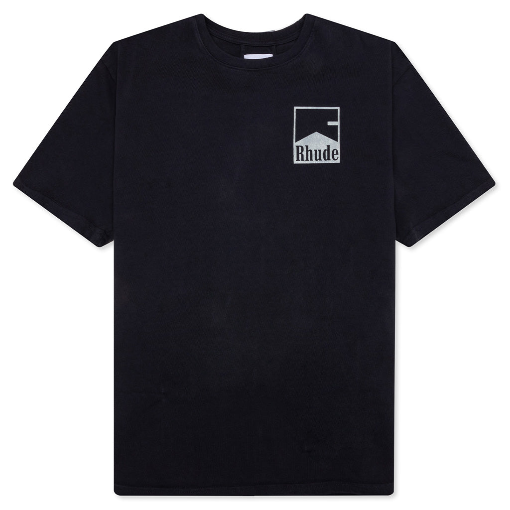 Chevron Tee - Vintage Black