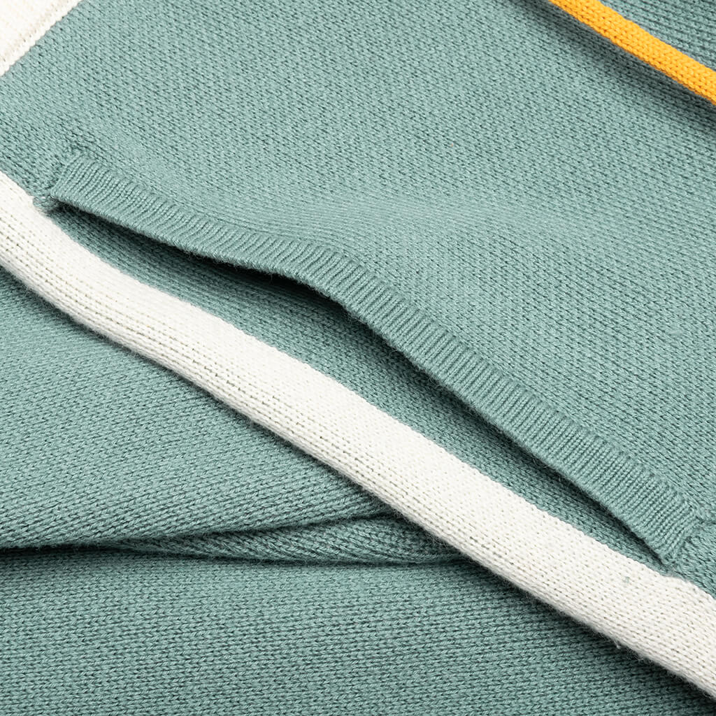 Boys Knit Track Pant - Ivory/Sage