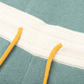 Boys Knit Track Pant - Ivory/Sage