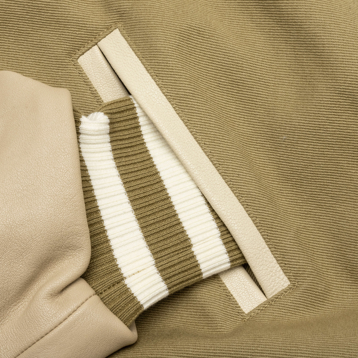 Twill Boys Bomber - Beige