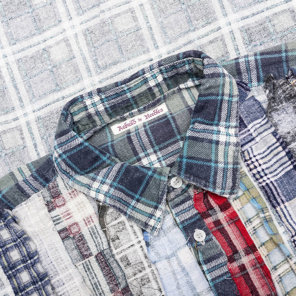 Ribbon Wide I.O. Flannel Shirt - Assorted