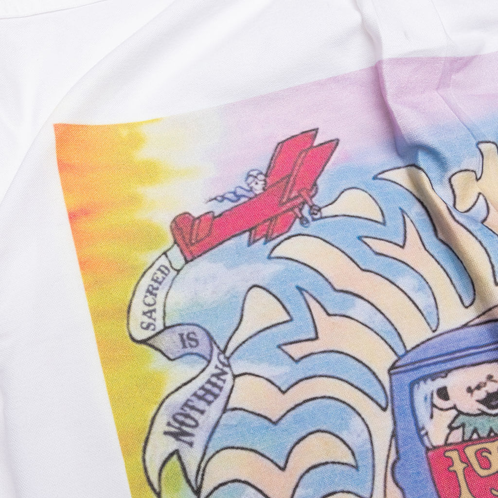 Road Trip Button-Down Shirt - White