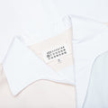 Short Sleeve Pocket Shirt - White/Cream/Light Blue
