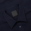 Short Sleeve Shirt with Pocket - Night Blue