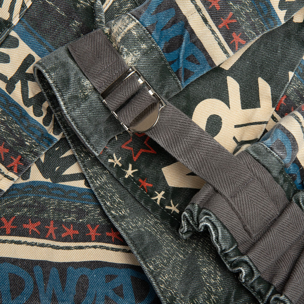 Eric Haze Denim Blouson - Green