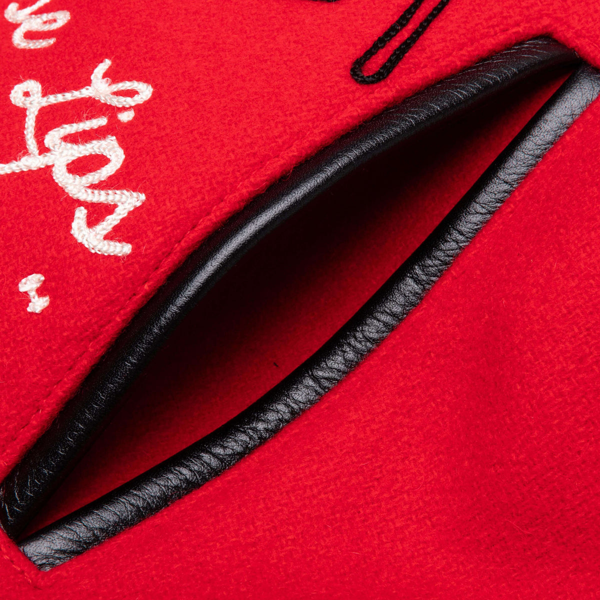 Devil Varsity Jacket - Red